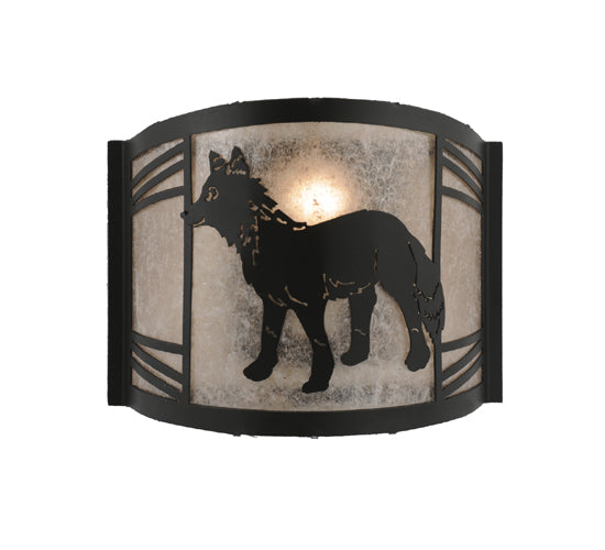 Meyda Tiffany Fox On The Loose 157292 Wall Light - Antique Copper