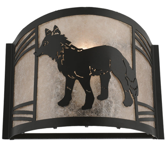 Meyda Tiffany Fox On The Loose 157292 Wall Light - Antique Copper