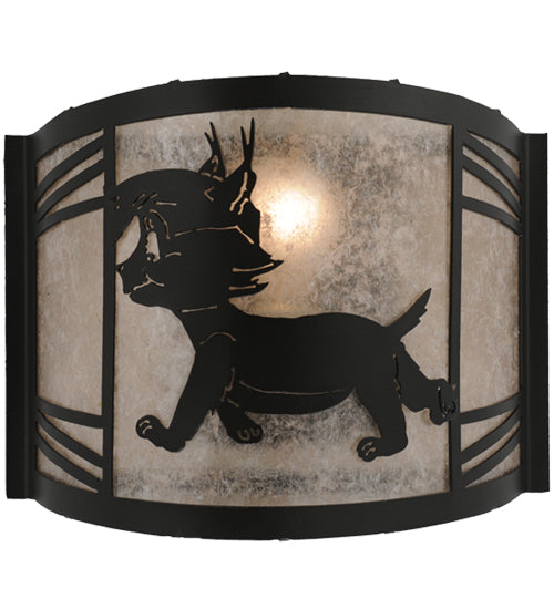 Meyda Tiffany Lynx On The Loose 157296 Wall Light - Polished Nickel