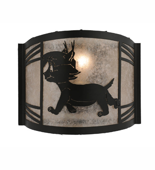 Meyda Tiffany Lynx On The Loose 157296 Wall Light - Polished Nickel