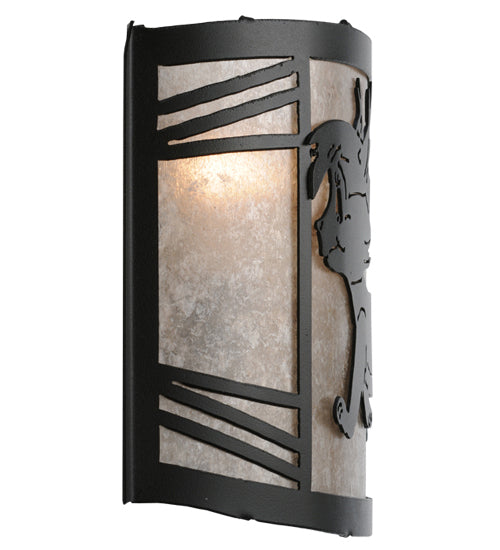 Meyda Tiffany Lynx On The Loose 157296 Wall Light - Polished Nickel