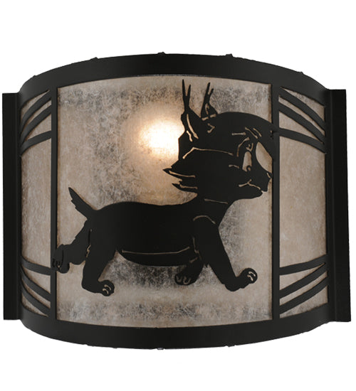 Meyda Tiffany Lynx On The Loose 157297 Wall Light - Verdigris