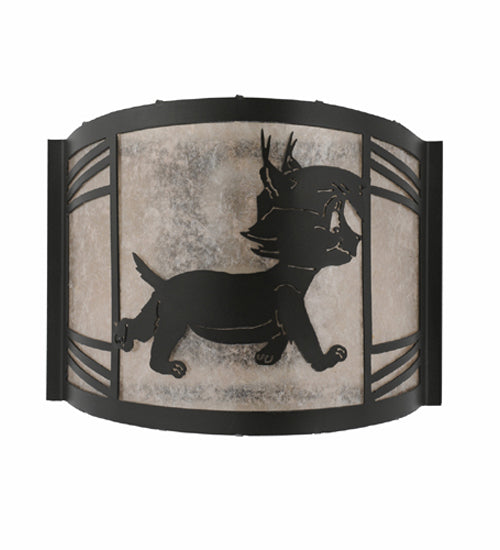 Meyda Tiffany Lynx On The Loose 157297 Wall Light - Verdigris