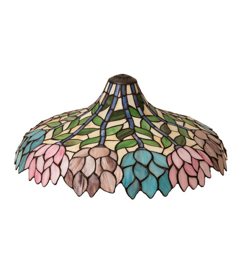 Meyda Tiffany Lighting 157376 Wisteria Shade Lamp Shade Multicolored