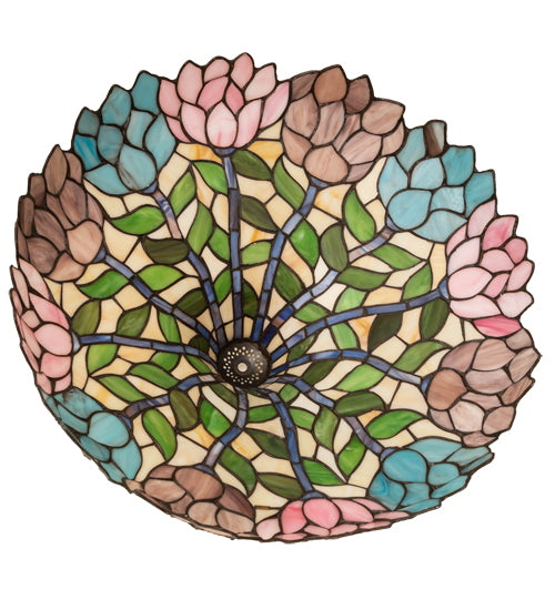 Meyda Tiffany Lighting 157376 Wisteria Shade Lamp Shade Multicolored