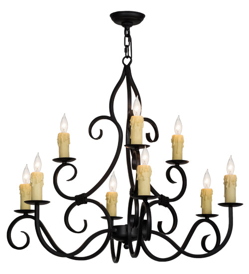 Meyda Tiffany Clayton 157462 Chandelier Light - Earth