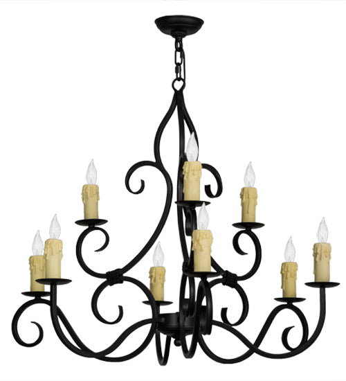 Meyda Tiffany Clayton 157462 Chandelier Light - Earth