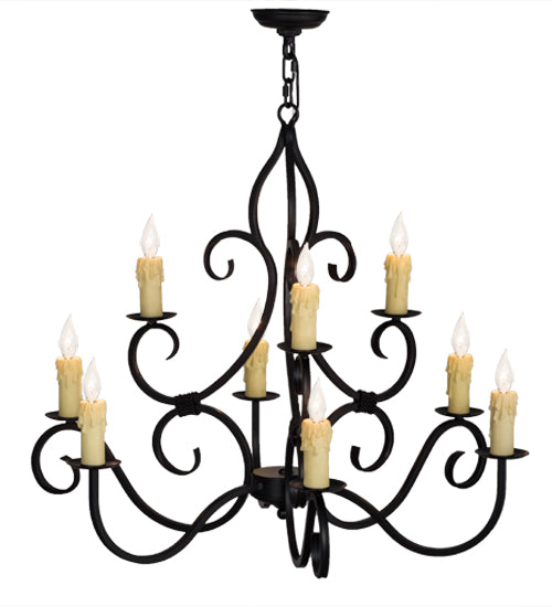 Meyda Tiffany Clayton 157462 Chandelier Light - Earth