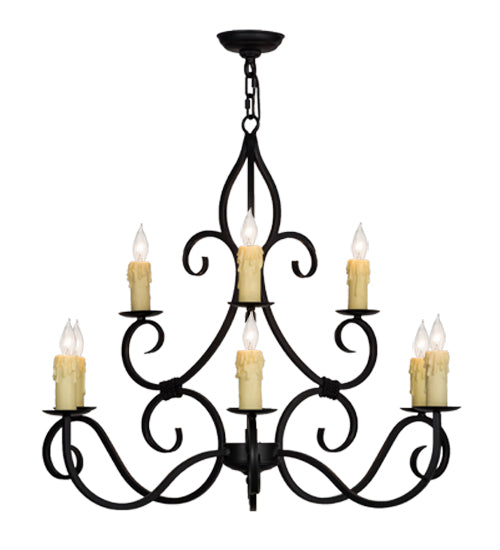 Meyda Tiffany Clayton 157462 Chandelier Light - Earth