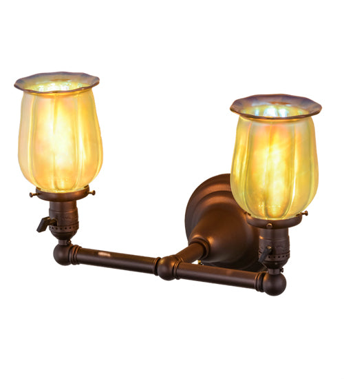 Meyda Tiffany Revival 157498 Wall Light - Mahogany Bronze