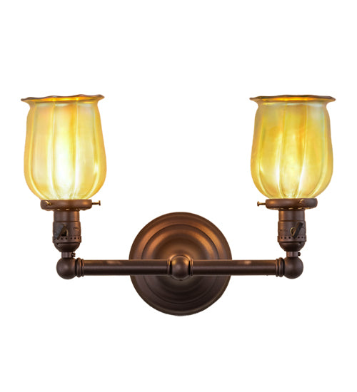 Meyda Tiffany Revival 157498 Wall Light - Mahogany Bronze