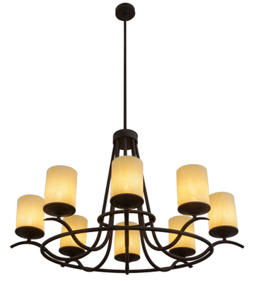 Meyda Tiffany Octavia 157522 Chandelier Light - Oil Rubbed Bronze