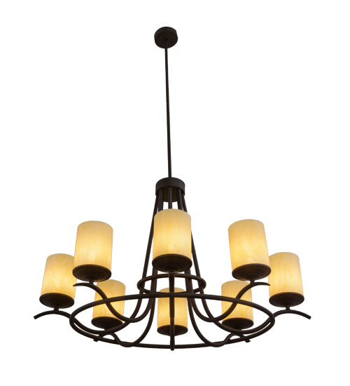 Meyda Tiffany Octavia 157522 Chandelier Light - Oil Rubbed Bronze