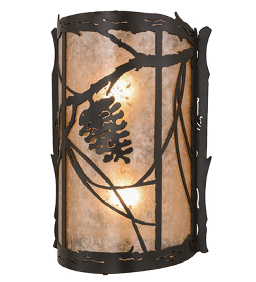 Meyda Tiffany Whispering Pines 157666 Wall Light - Timeless Bronze