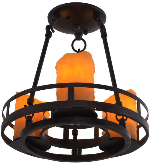 Meyda Tiffany Barbury 157815 Chandelier Light - Black