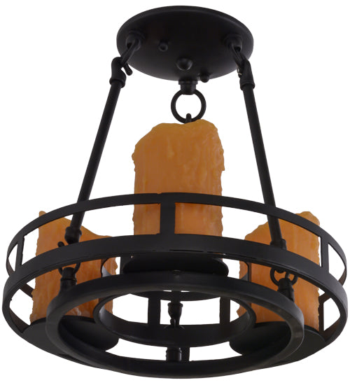 Meyda Tiffany Barbury 157815 Chandelier Light - Black