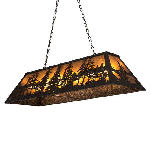 Meyda Tiffany Tall Pines 157852 Pendant Light - Oil Rubbed Bronze