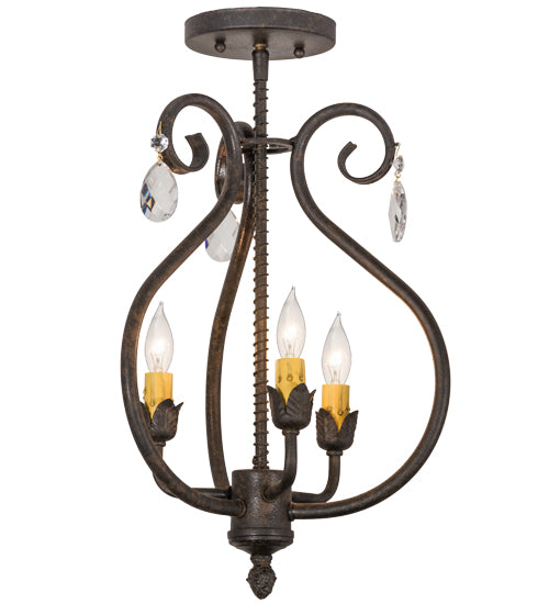 Meyda Tiffany Antonia 157891 Ceiling Light - Crystal