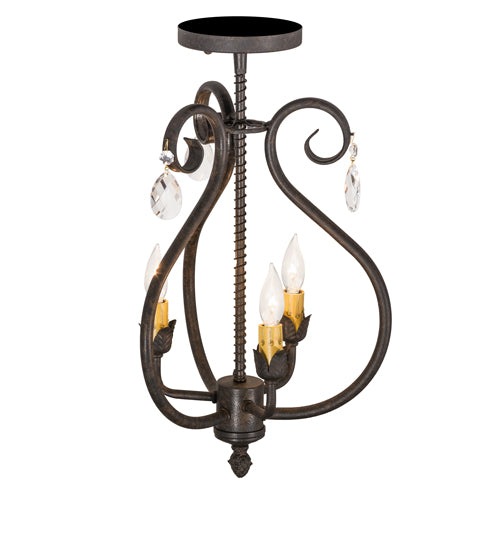 Meyda Tiffany Antonia 157891 Ceiling Light - Crystal
