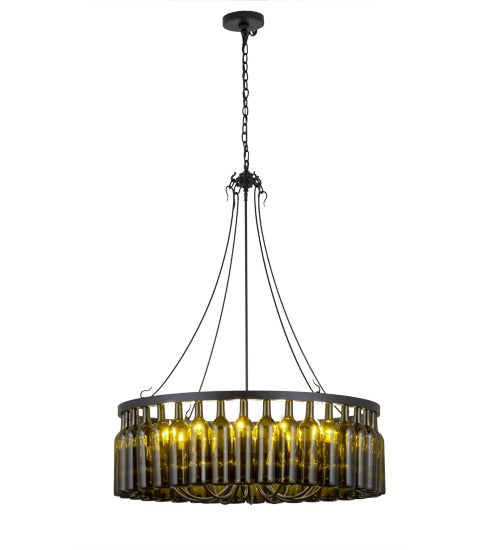 Meyda Tiffany Tuscan Vineyard 158134 Chandelier Light - Black
