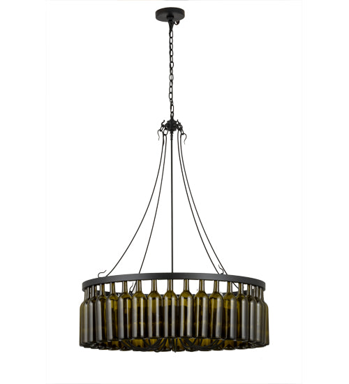 Meyda Tiffany Tuscan Vineyard 158134 Chandelier Light - Black