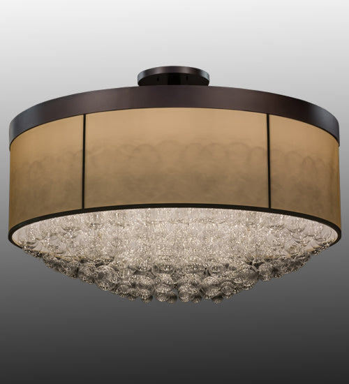 Meyda Tiffany Cilindro 158190 Ceiling Light - Mahogany Bronze