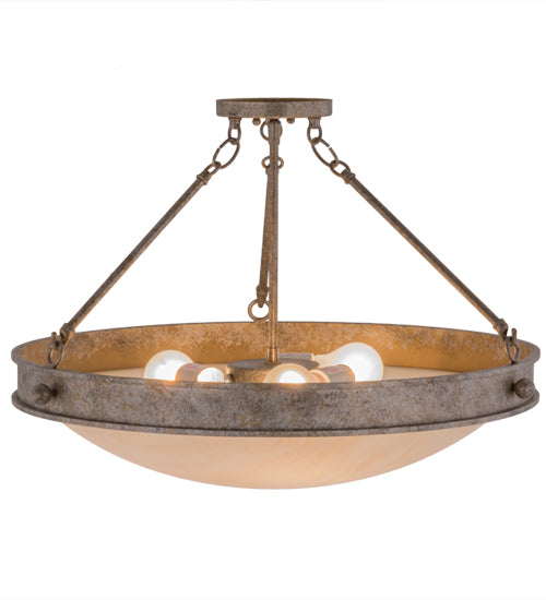 Meyda Tiffany Dionne 158204 Ceiling Light - Antique Copper