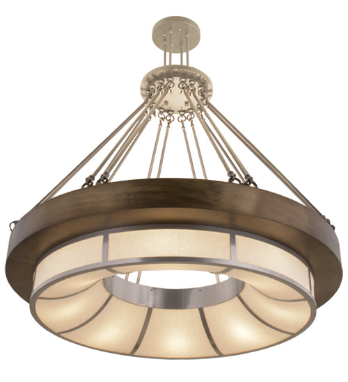 Meyda Tiffany Cilindro 158295 Chandelier Light - Mahogany Bronze