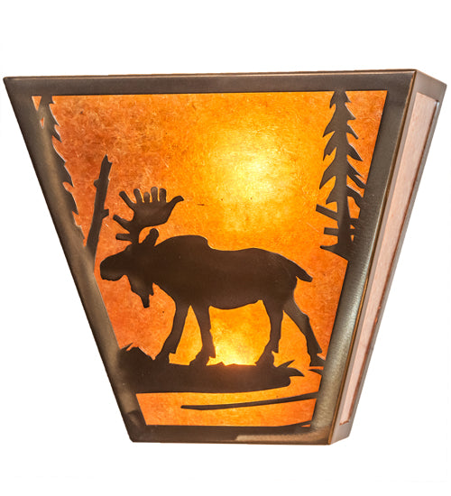 Meyda Tiffany Moose Creek 158334 Wall Light - Antique Copper