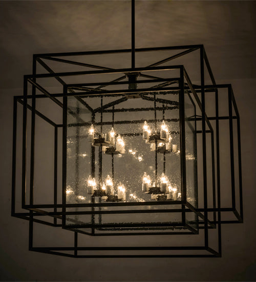 Meyda Tiffany Kitzi Box 158474 Chandelier Light - Antique Copper