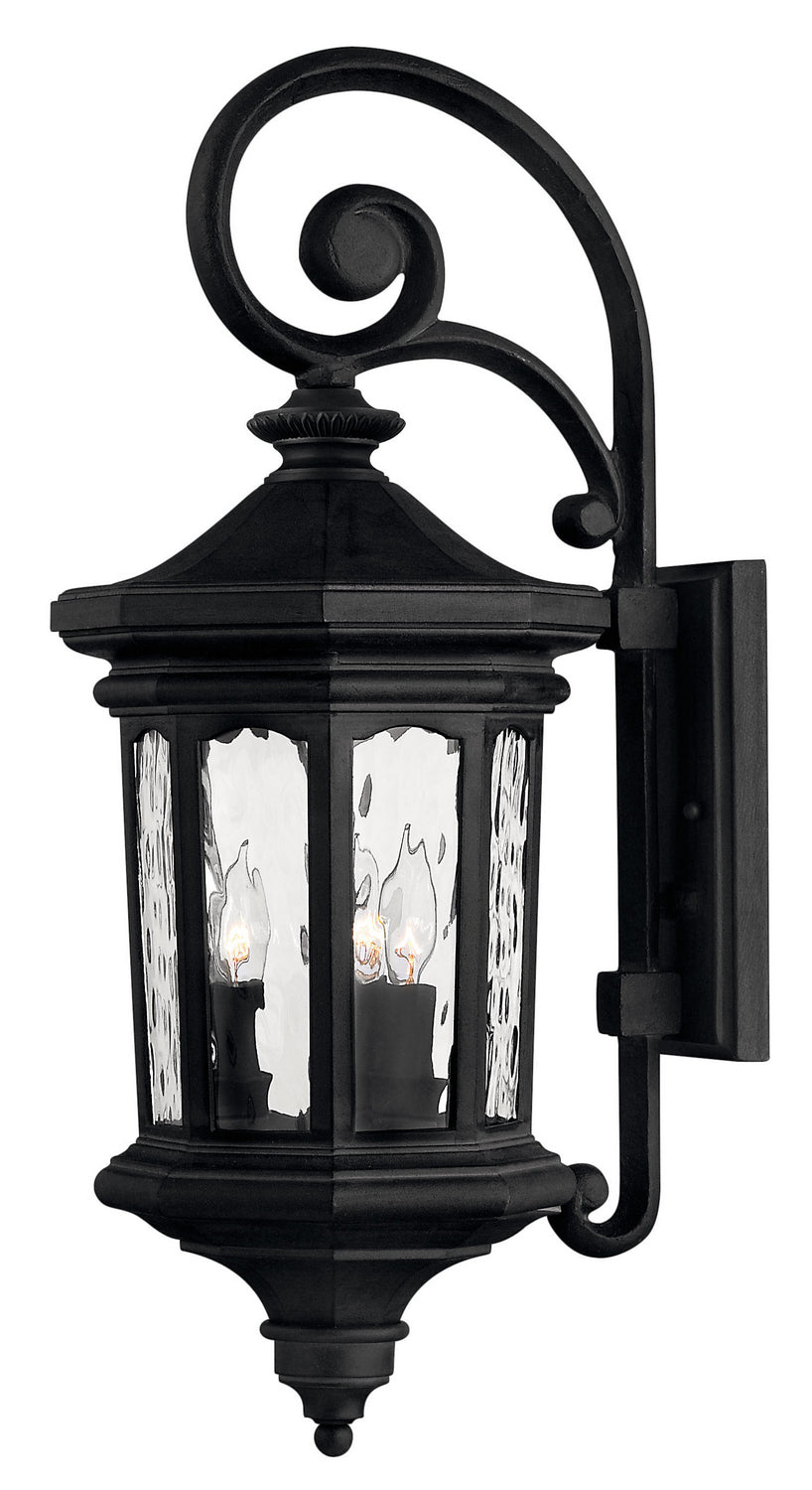 Hinkley Lighting 1604MB  Raley Outdoor Museum Black