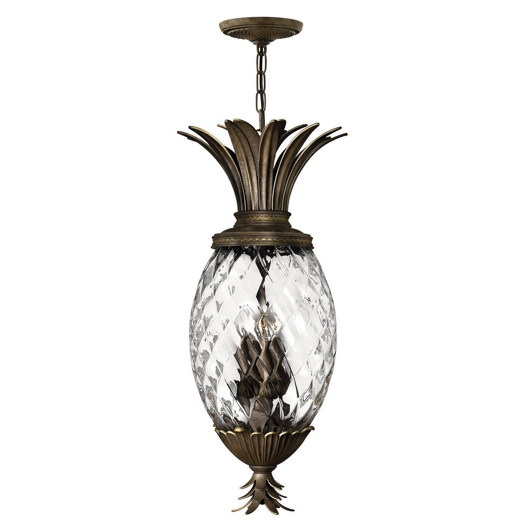 Hinkley Lighting 2222PZ  Plantation Outdoor Pearl Bronze