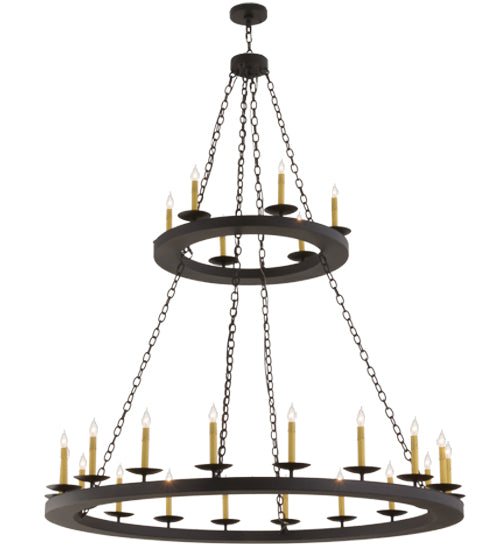 Meyda Tiffany Loxley 158584 Chandelier Light - Black