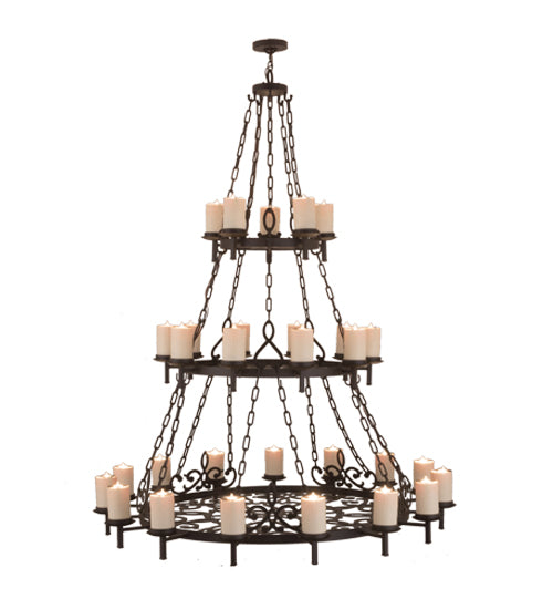 Meyda Tiffany Newcastle 158764 Chandelier Light - Custom,Oil Rubbed Bronze