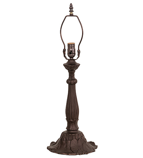 Meyda Tiffany Lighting 158934 Lily One Light Table Base Lamp Bronze / Dark