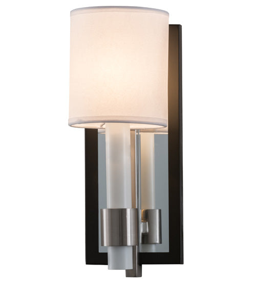 Meyda Tiffany Alberta 158955 Wall Light - Pewter