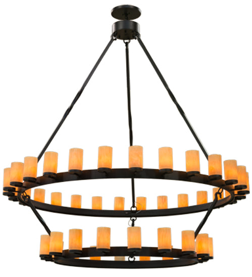 Meyda Tiffany Noziroh Ring 158996 Chandelier Light - Rust,Wrought Iron