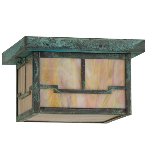 Meyda Tiffany Hyde Park 159221 Ceiling Light - Verdigris