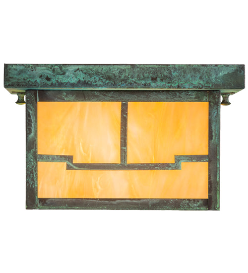 Meyda Tiffany Hyde Park 159221 Ceiling Light - Verdigris