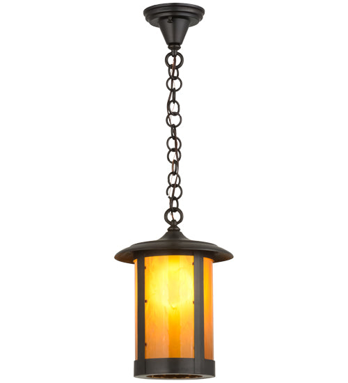 Meyda Tiffany Lighting 159642 Fulton Pendant Outdoor Bronze / Dark