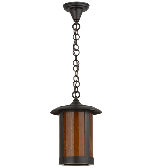 Meyda Tiffany Lighting 159642 Fulton Pendant Outdoor Bronze / Dark