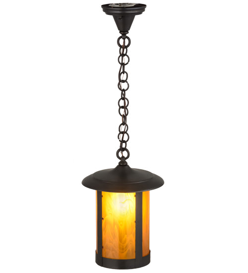 Meyda Tiffany Lighting 159642 Fulton Pendant Outdoor Bronze / Dark