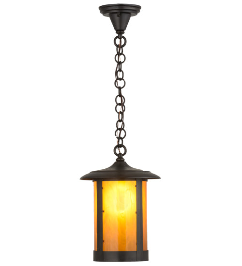 Meyda Tiffany Lighting 159642 Fulton Pendant Outdoor Bronze / Dark