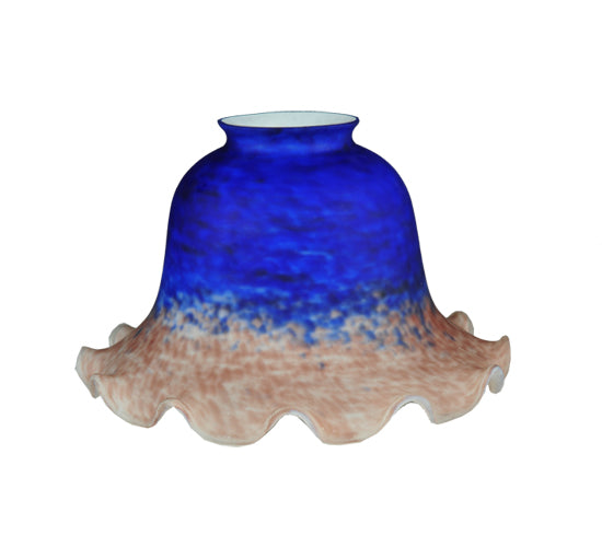 Meyda Tiffany Lighting 15976 Fluted Bell Shade Lamp Shade Bronze / Dark