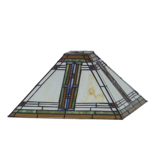 Meyda Tiffany Lighting 159891 Nevada Shade Lamp Shade Multicolored