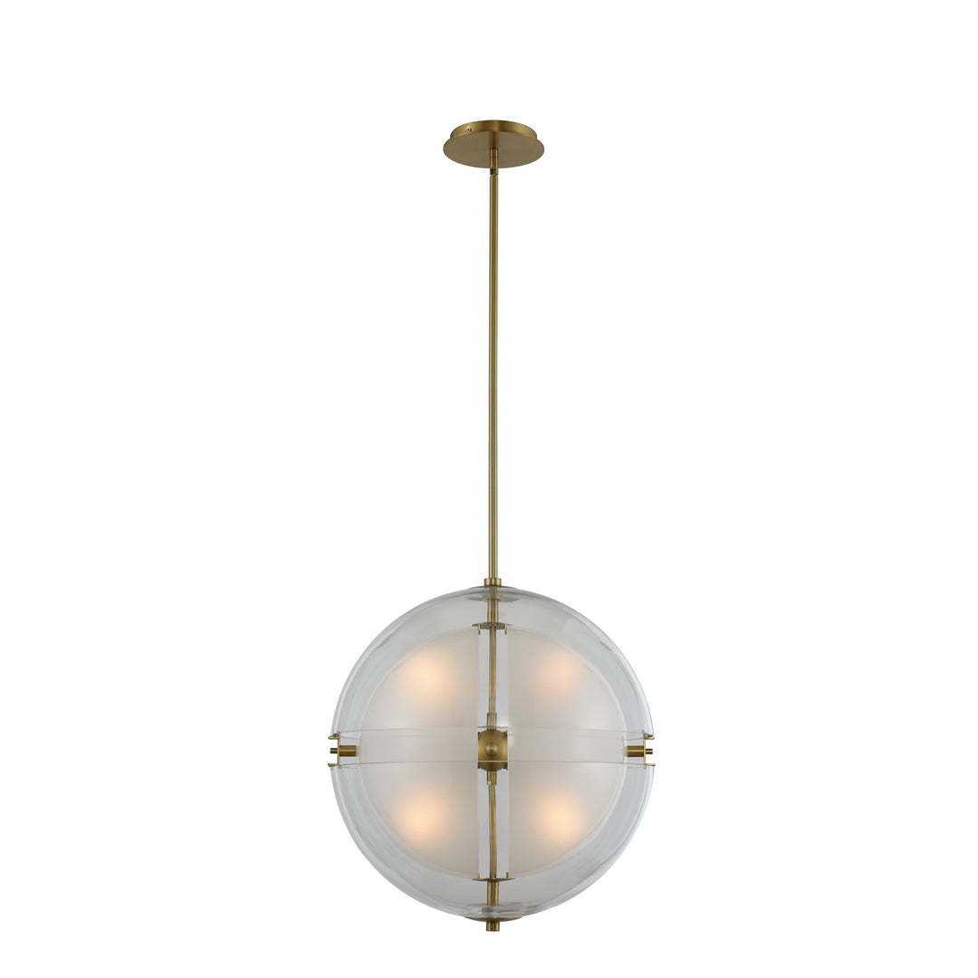 Kalco Sussex 509752WB Pendant Light - Winter Brass