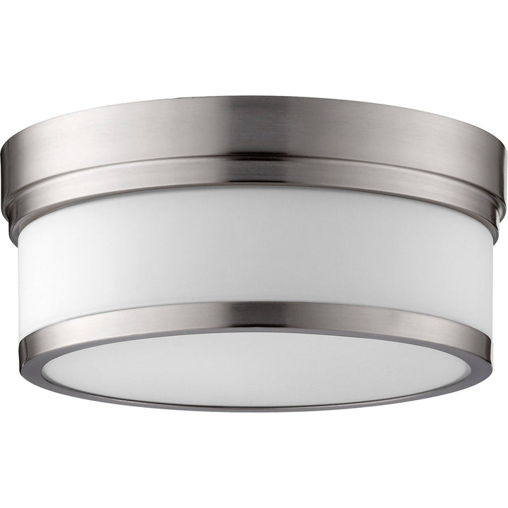 Quorum Celeste 3509-12-65 Ceiling Light - Satin Nickel