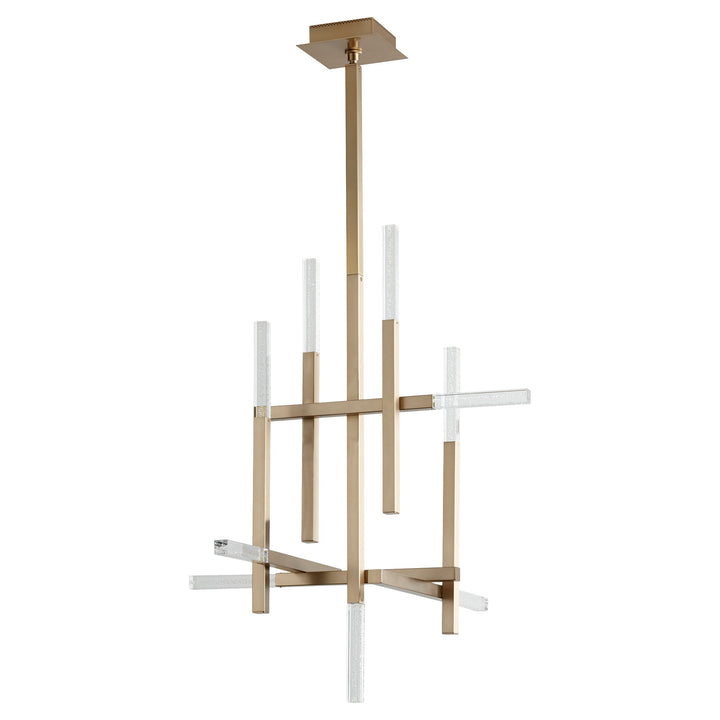Oxygen Atlantis 3-636-40 Chandelier Light - Aged Brass