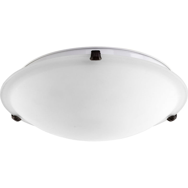 Quorum 3000 Ceiling Mounts 3000-16186 Ceiling Light - Oiled Bronze, Weathered Oak/Weathered Oak/