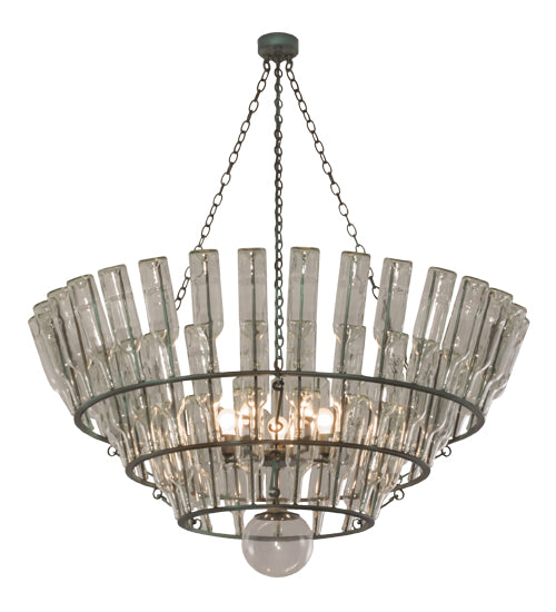 Meyda Tiffany Tuscan Vineyard 160037 Chandelier Light - Antique Copper,Verdigris